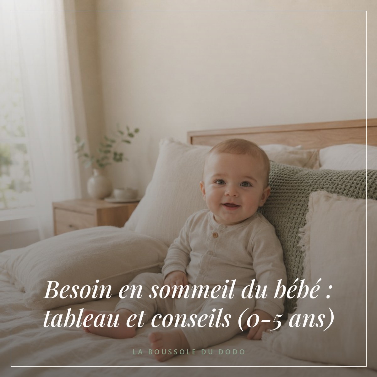 tableau sommeil bébé — Besoin en sommeil du bébé : tableau et conseils (0-5 ans)